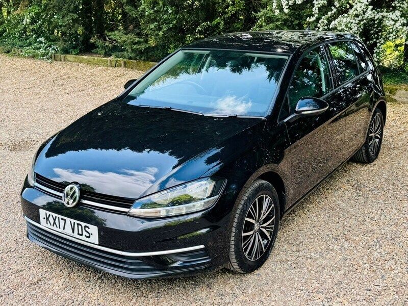Black Used 2017 VW Golf VII SE Hatchback | £11,995 (A bit pricey) - Image 1/4