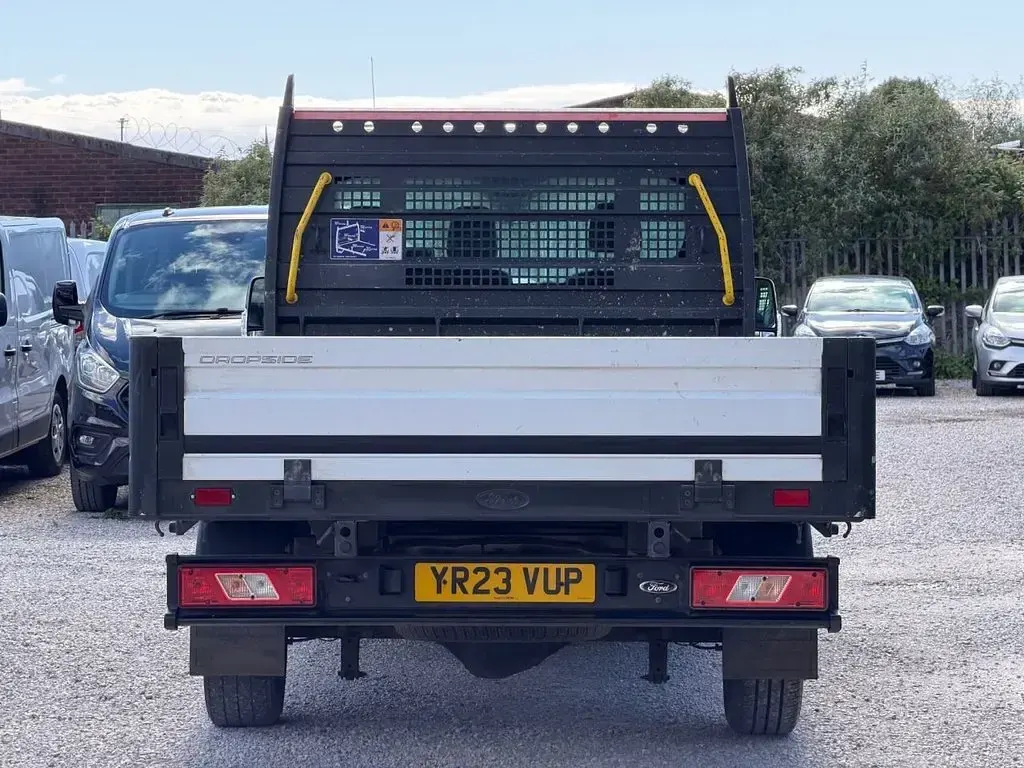 Used Ford Transit S 170 HP (125 kW) 2023 White Cabriolet