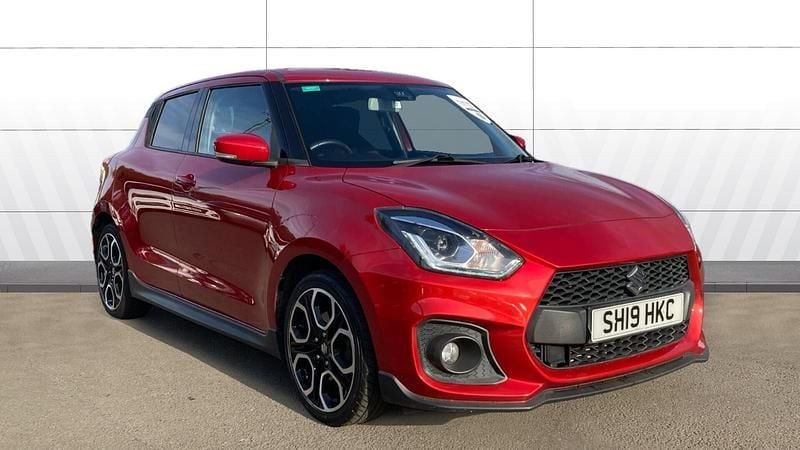 Red Used 2019 Suzuki Swift Sport Hatchback | £11,996 (Fair price) - Image 1/4