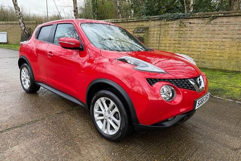 Used Nissan Juke Acenta 115 HP (84 kW) 2016 Red SUV