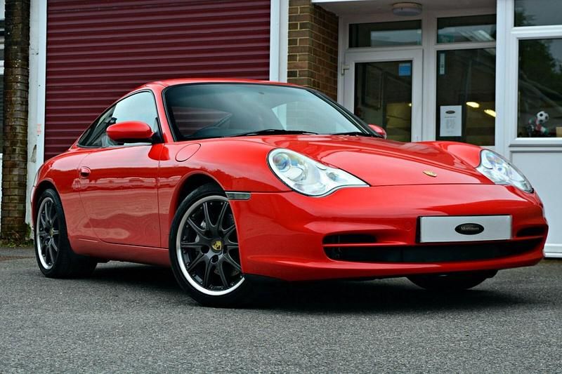 Red Used 2001 Porsche 911 Carrera 4 Coupe | £26,990 - Image 1/4