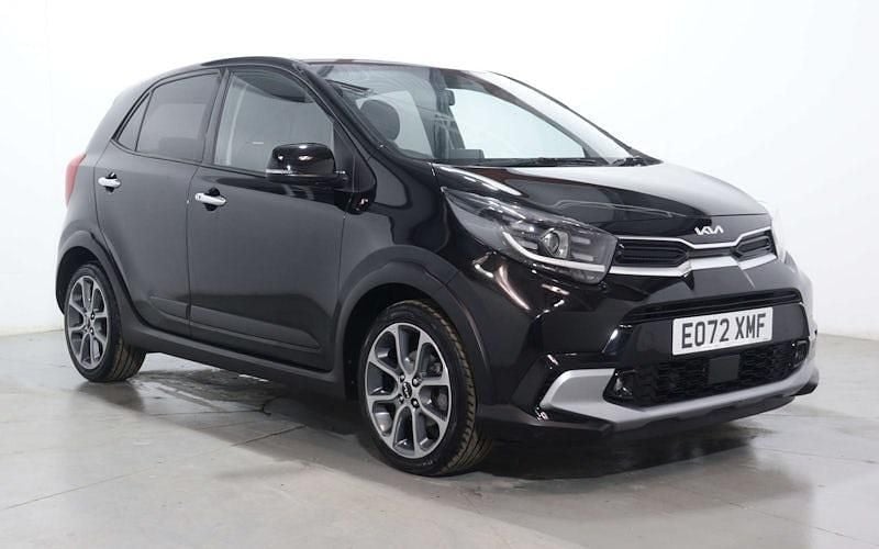 Used Kia Picanto X-Line 67 HP (49 kW) 2023 Black Hatchback