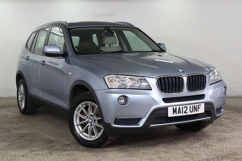 Blue Used 2012 BMW X3 Luxury Line SUV | £6,275 (Good price) - Image 1/4