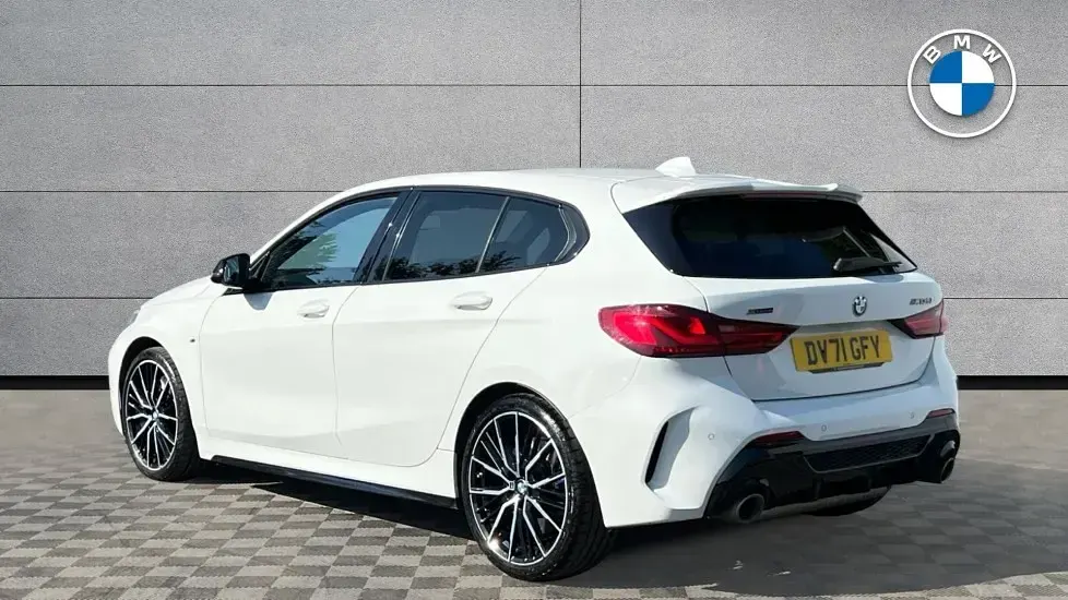 Used BMW M135 Shadowline 302 HP (222 kW) 2021 White Hatchback