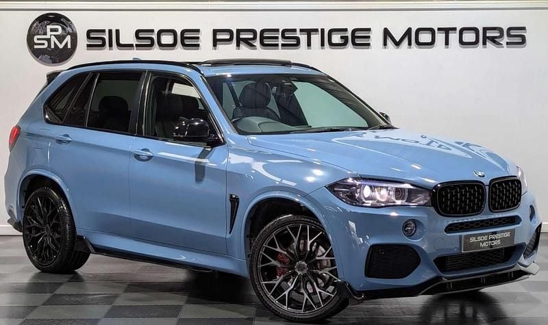Used BMW X5 M Sport 2017 Blue SUV