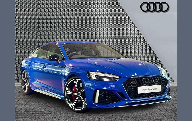 Used Audi RS5 Advanced 444 HP (326 kW) 2021 Blue Coupe
