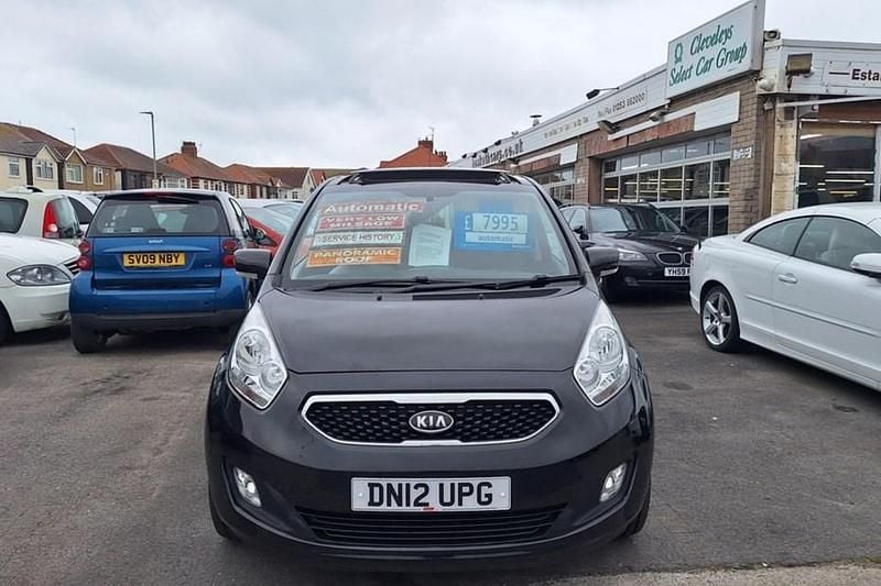 Used Kia Venga 2012 Black Hatchback