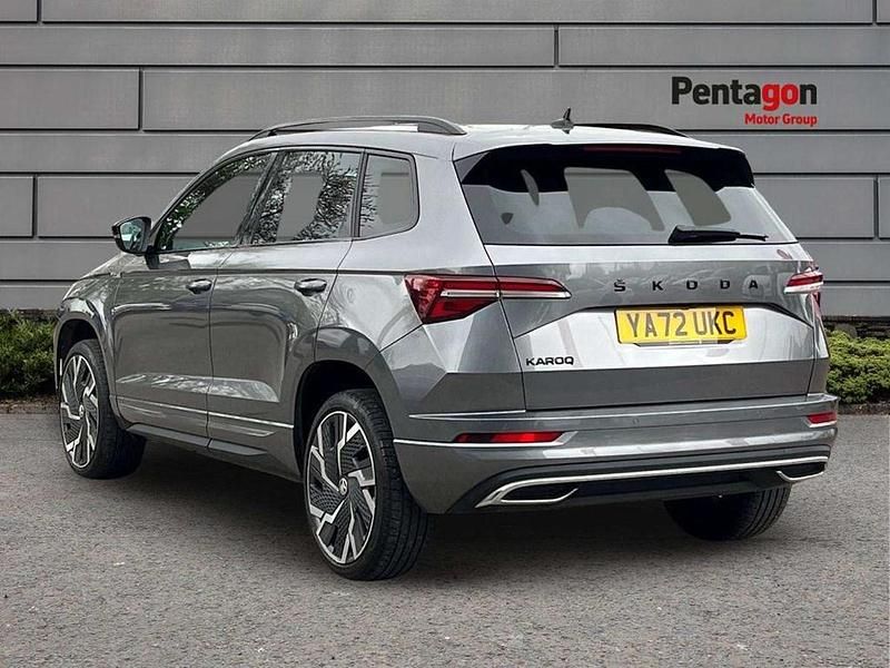 Used Skoda Karoq SportLine 150 HP (110 kW) 2023 Grey SUV
