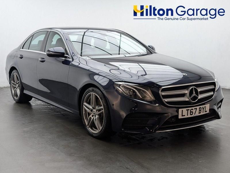 Blue Used 2017 Mercedes E220 AMG line Sedan | £13,250 (Fair price) - Image 1/4
