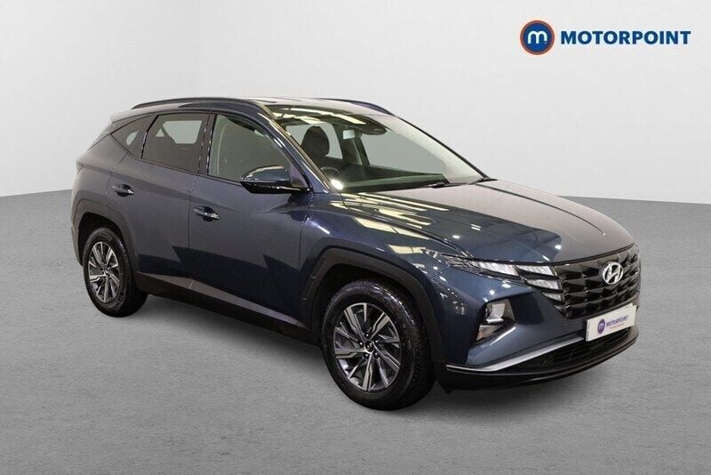 Blue Used 2022 Hyundai Tucson SE SUV | £16,199 (Fair price) - Image 1/4