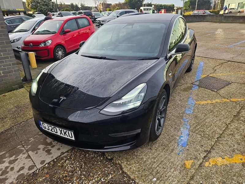 Black Used 2020 Tesla Model 3 Long Range AWD Sedan | £12,499 (Fair price) - Image 1/4