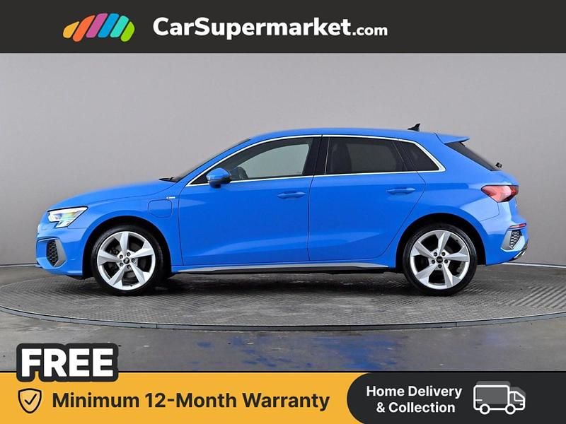 Used Audi A3 e-tron S-Line 2021 Blue Hatchback