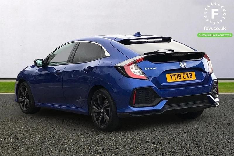 Used Honda Civic SR 2019 Blue Hatchback