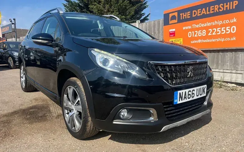 Used Peugeot 2008 Allure 99 HP (72 kW) 2016 Black SUV