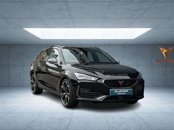 Black Used 2024 Cupra Leon VZ2 Estate | £28,750 (Expensive) - Image 1/4