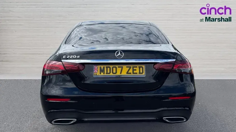 Used Mercedes E200 AMG line 200 HP (147 kW) 2022 Black Sedan