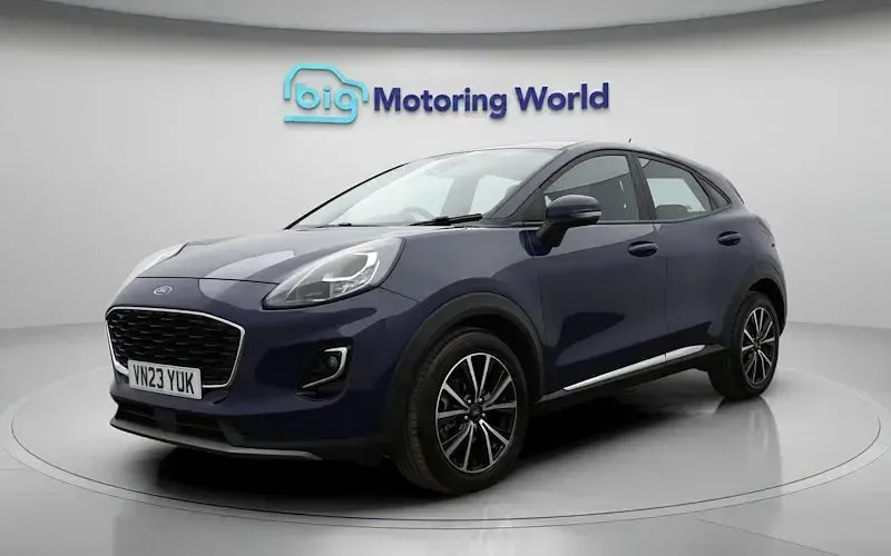 Used Ford Puma Titanium 125 HP (91 kW) 2023 Blue SUV