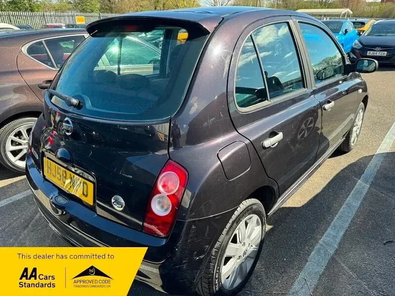 Used Nissan Micra 2008 Black Hatchback
