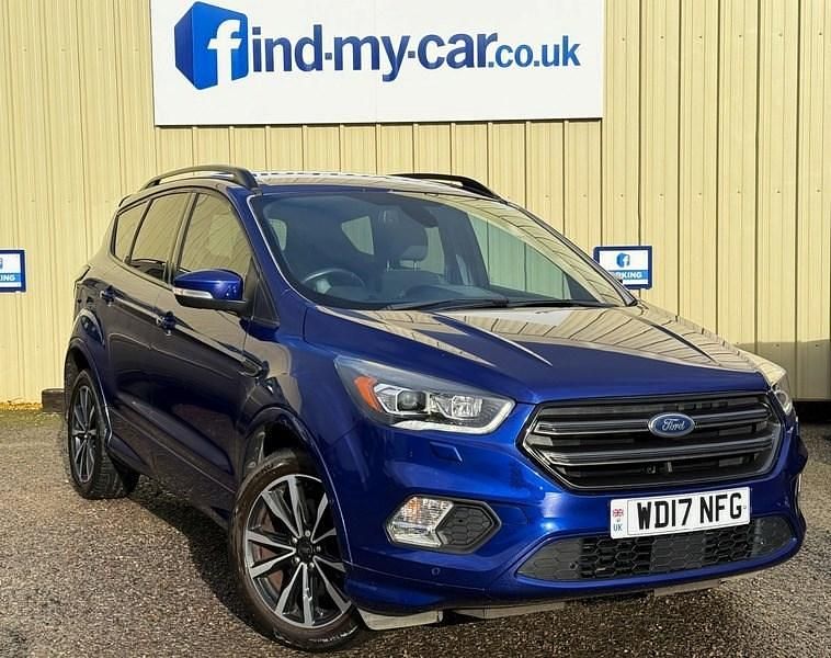 Blue Used 2017 Ford Kuga ST-Line SUV | £10,999 (A bit pricey) - Image 1/2