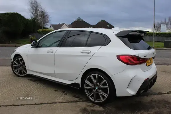 Used BMW M135 Sport Line 306 HP (225 kW) 2020 White Hatchback