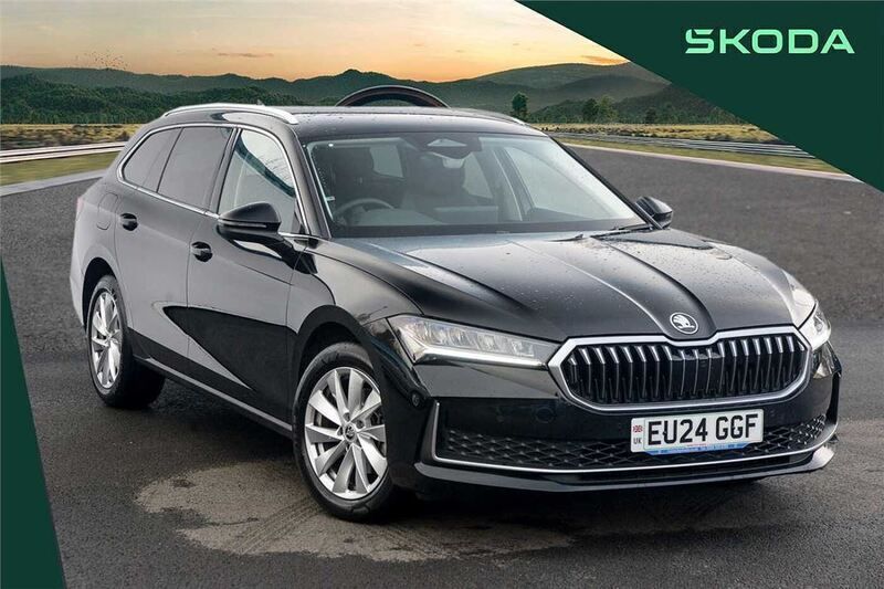 Black Used 2024 Skoda Superb SE Technology Estate | £28,995 (Expensive) - Image 1/4