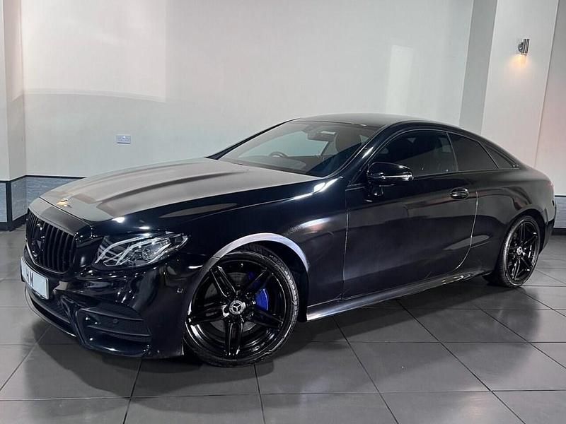 Black Used 2019 Mercedes E220 AMG line Coupe | £20,495 (Good price) - Image 1/4