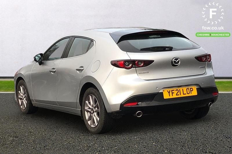 Used Mazda 3 122 HP (89 kW) 2021 Silver Hatchback