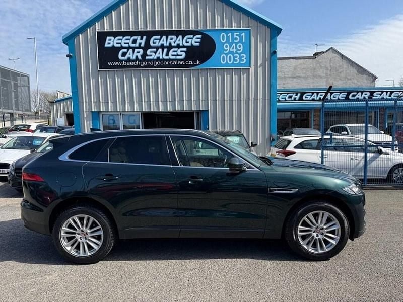 Used Jaguar F-Pace Portfolio 2018 Green SUV