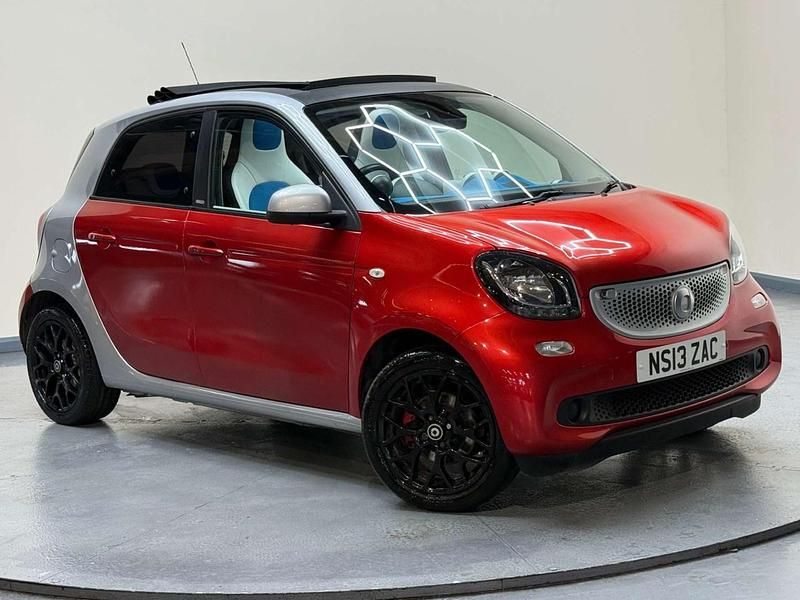 Used Smart ForFour Premium 90 HP (66 kW) 2015 Red Hatchback