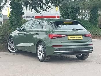 Used Audi A3 Sport 116 HP (85 kW) 2025 Green Hatchback