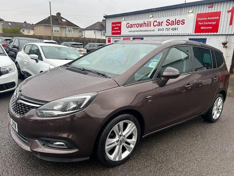 Used Vauxhall Zafira SRi 140 HP (102 kW) 2017 Brown MPV