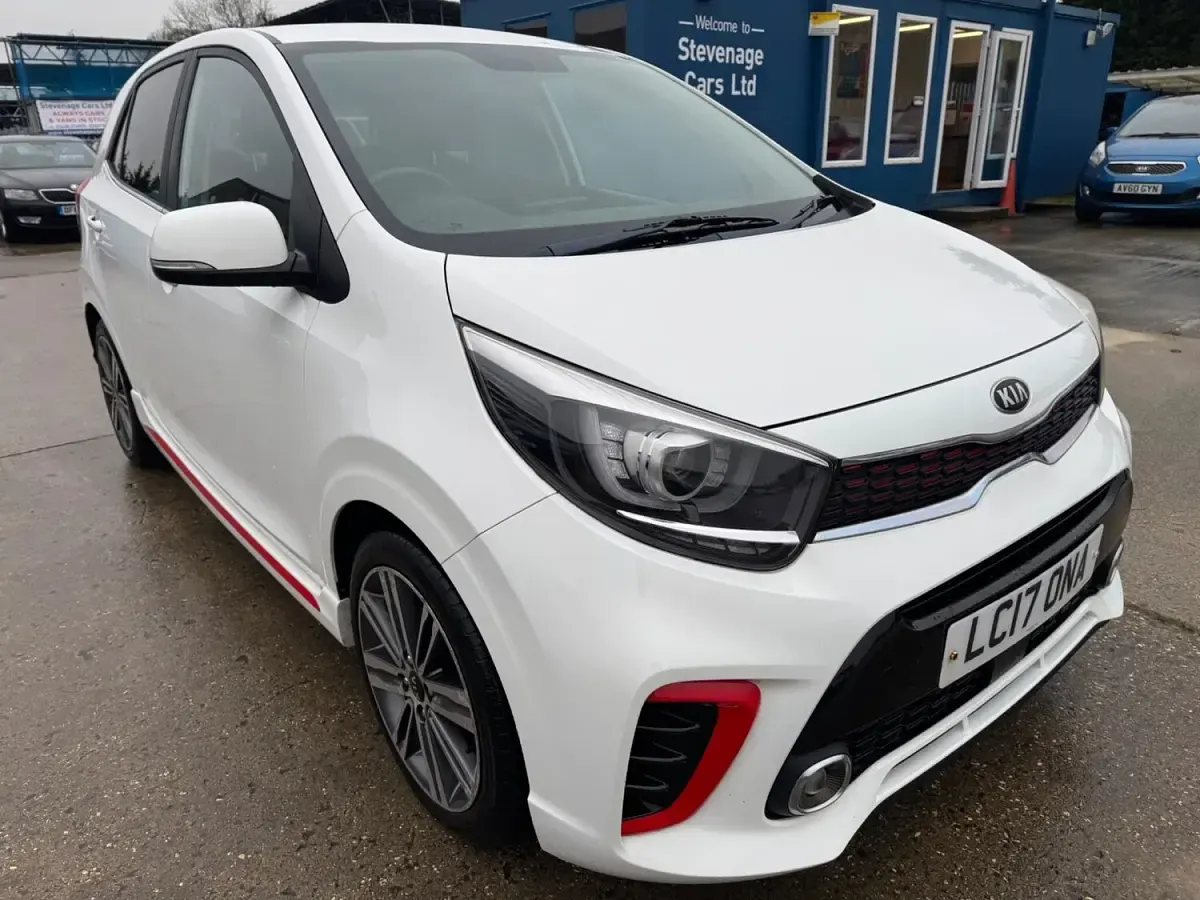 Used Kia Picanto GT-Line 66 HP (48 kW) 2017 White Hatchback