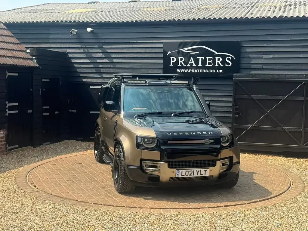 Used Land Rover Defender 400 HP (294 kW) 2021 Brown SUV