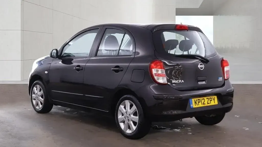 Used Nissan Micra Acenta 80 HP (58 kW) 2012 Black Hatchback