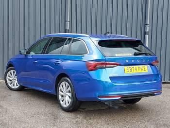 Used Skoda Octavia SE L 150 HP (110 kW) 2024 Blue Estate