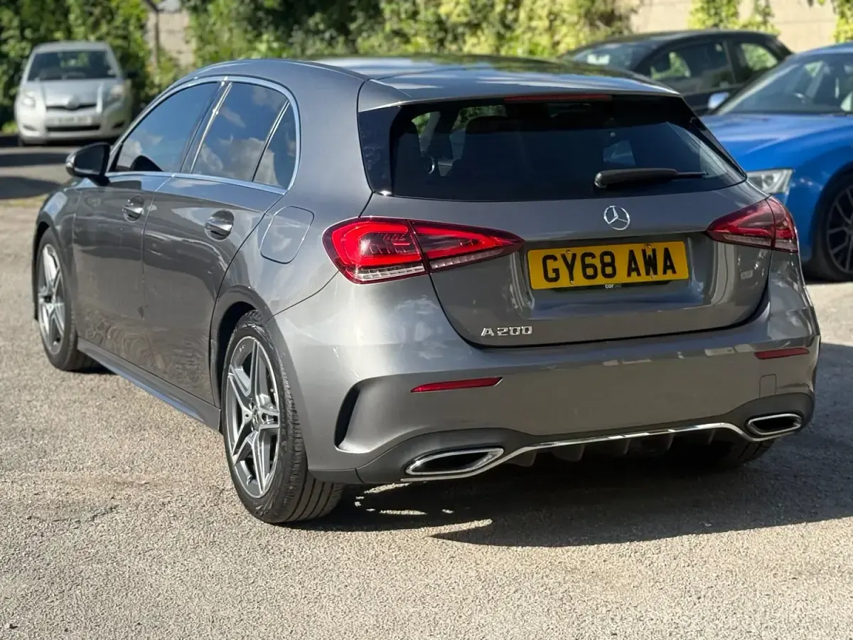 Used Mercedes A200 AMG line 2018 Grey Hatchback