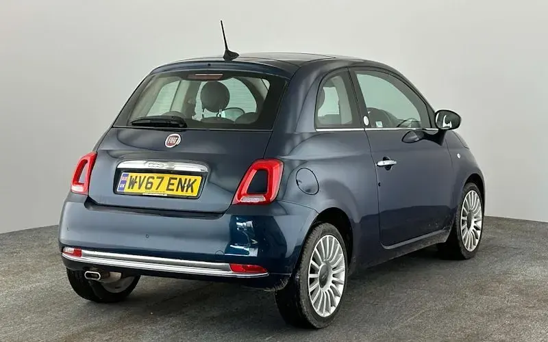 Used Fiat 500 Mirror 69 HP (50 kW) 2018 Blue Hatchback