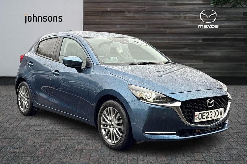 Blue Used 2023 Mazda 2 Inclusive Hatchback | £14,689 (Fair price) - Image 1/4
