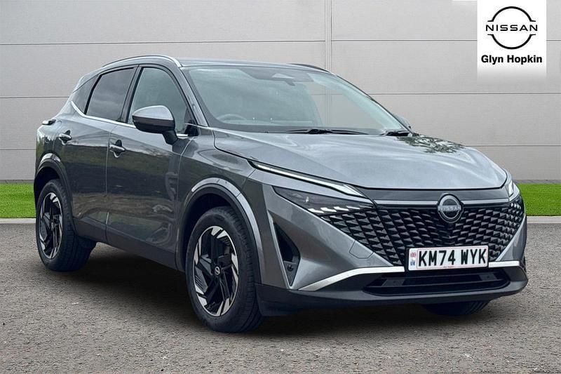 Grey Used 2024 Nissan Qashqai N-Connecta SUV | £21,675 (Fair price) - Image 1/4