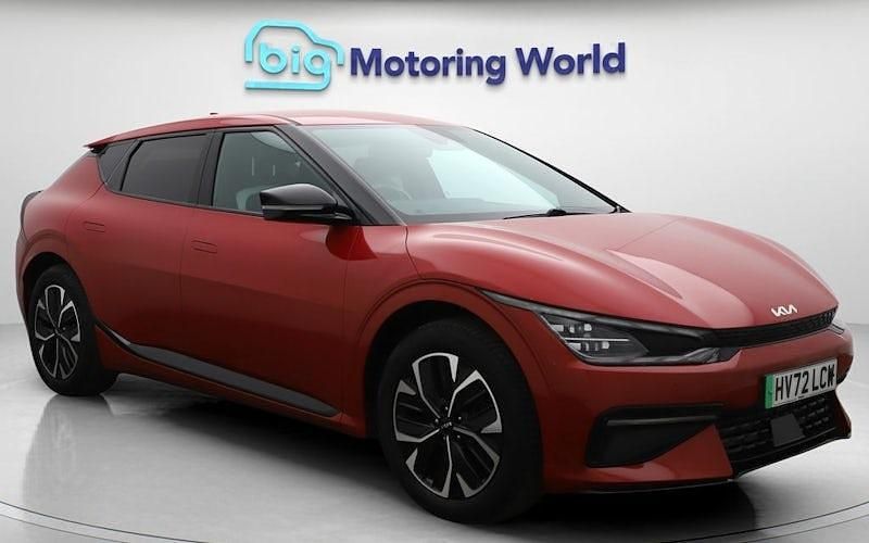 Red Used 2022 Kia EV6 GT-Line SUV | £19,500 (Good price) - Image 1/4