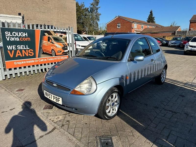 Begagnad Ford Ka Zetec 70 HK (51 kW) 2007 Blå Halvkombi