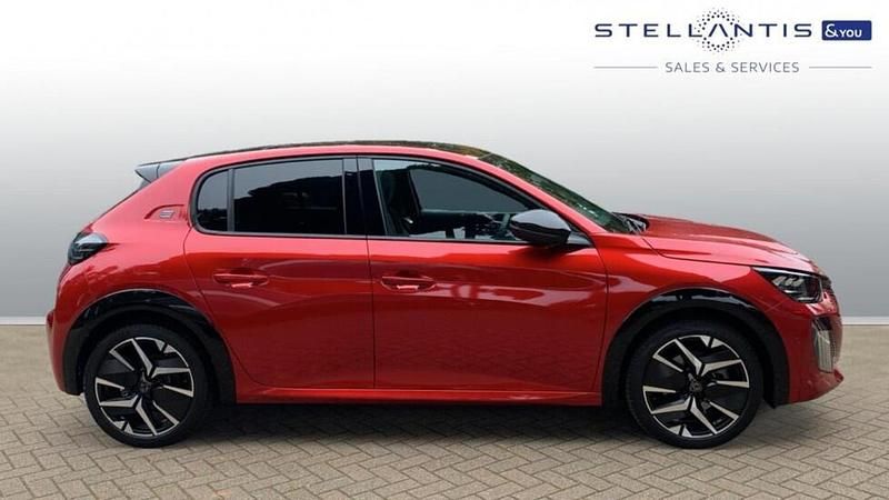 Red New 2025 Peugeot e-208 GT Hatchback | £22,104 (Expensive) - Image 1/4
