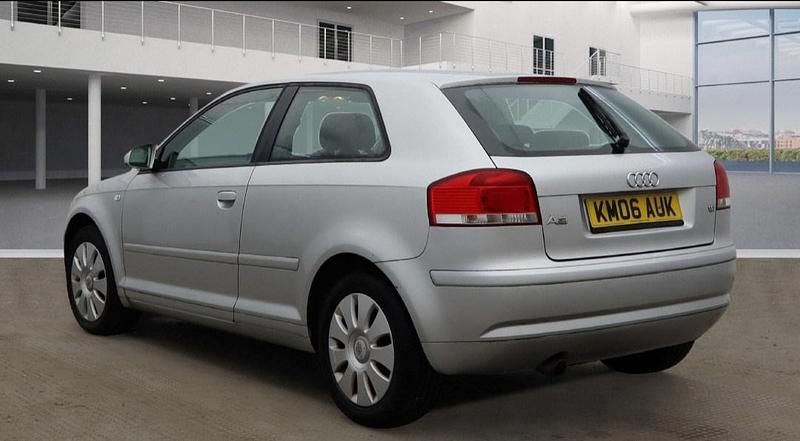 Used Audi A3 100 HP (73 kW) 2006 Silver Hatchback