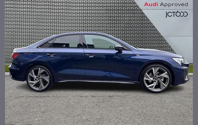 New Audi A3 Black Edition 147 HP (108 kW) 2025 Blue Sedan