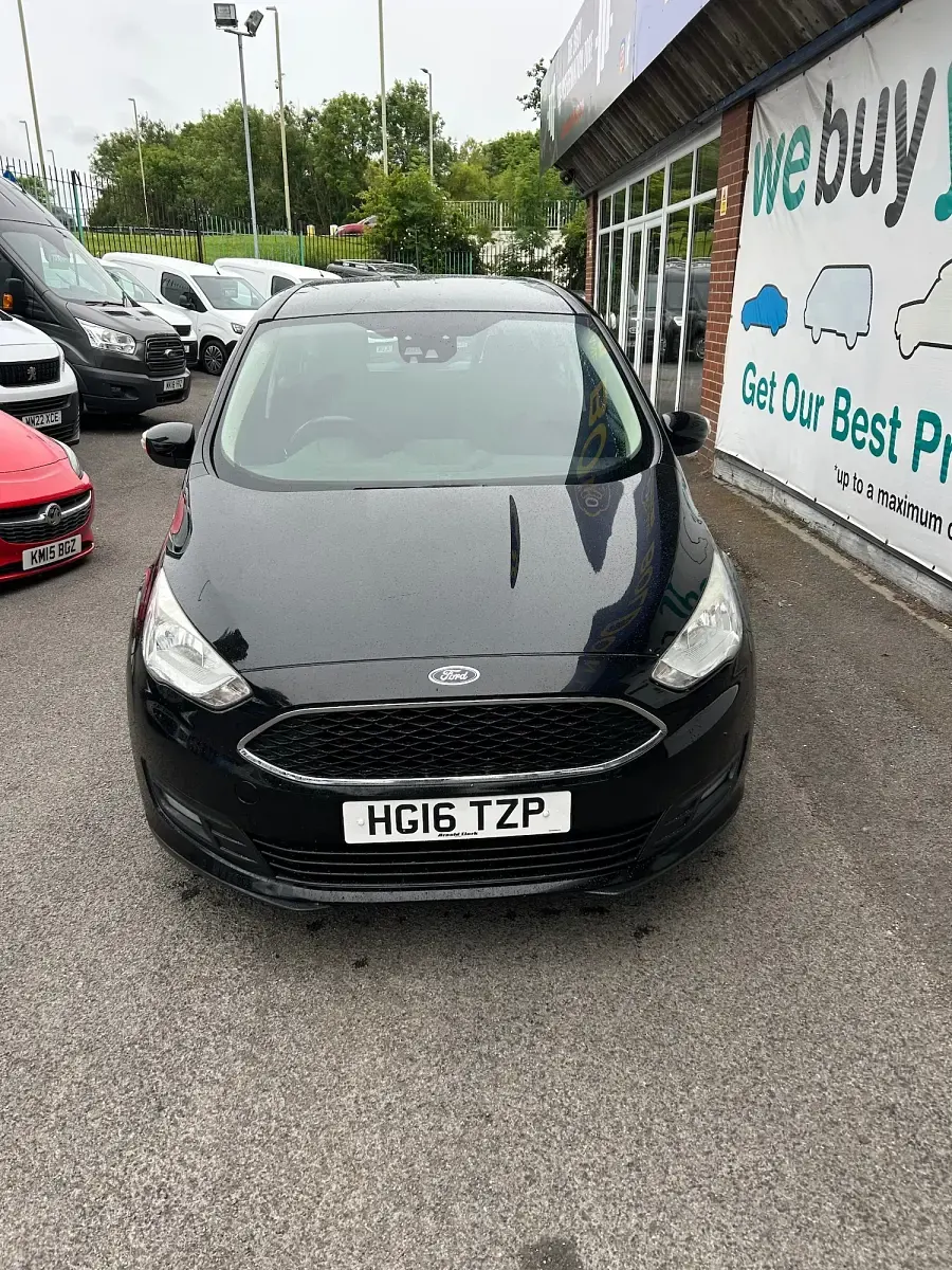 Used Ford Grand C-Max Zetec 120 HP (88 kW) 2016 Black MPV
