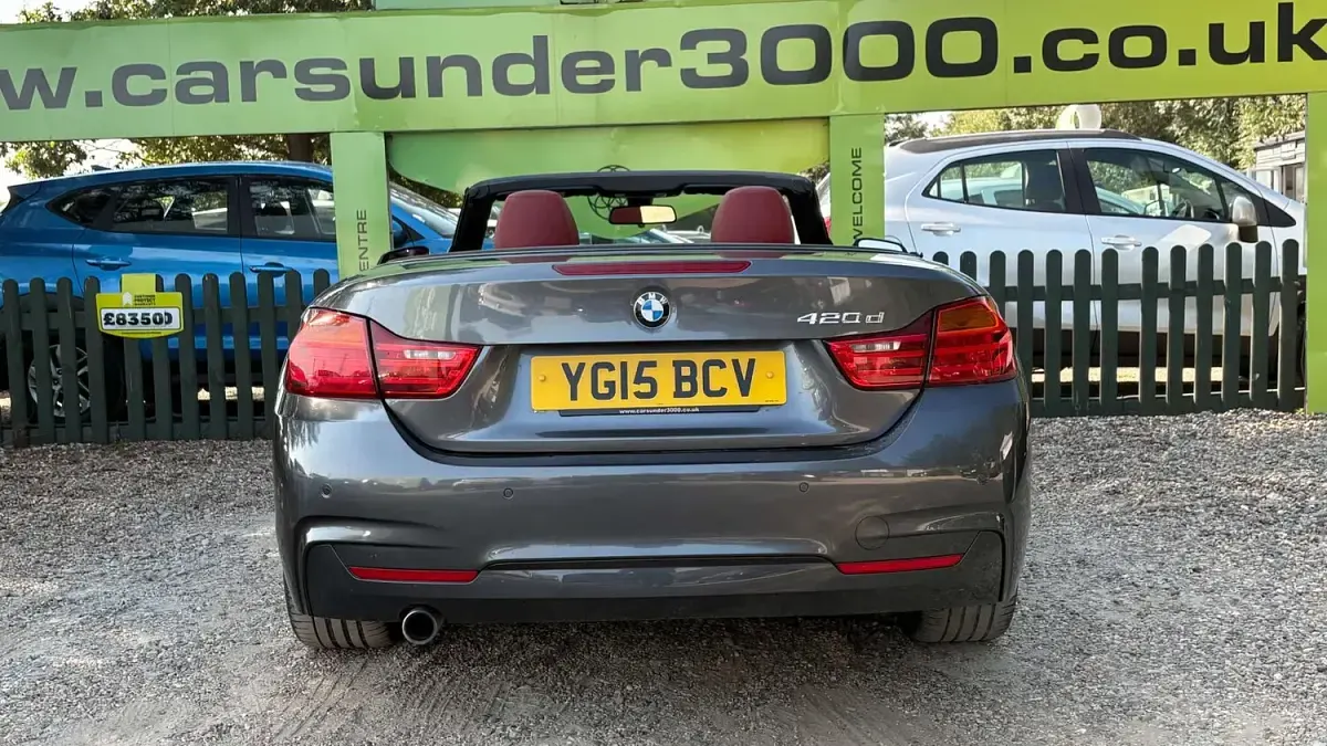 Used BMW 420 Cabriolet M Sport 2015 Grey Cabriolet