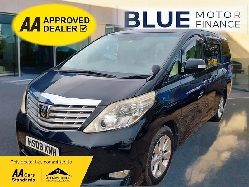 Used Toyota Alphard 2008 Black MPV
