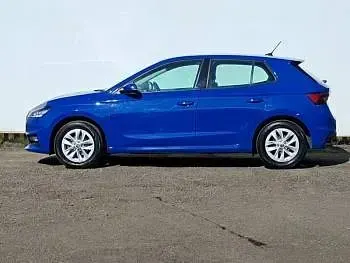 Used Skoda Fabia Comfort 80 HP (58 kW) 2023 Blue Hatchback