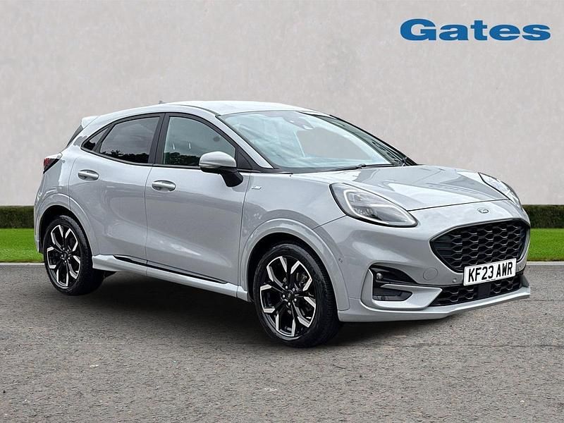 Grey Used 2023 Ford Puma Gen-E ST-Line X Hatchback | £17,799 (A bit pricey) - Image 1/4