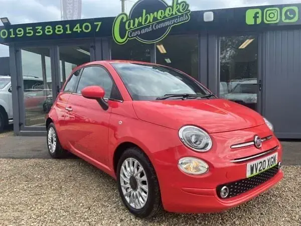 Used Fiat 500 Lounge 70 HP (51 kW) 2020 Pink Hatchback